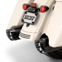 Load image into Gallery viewer, Vance & Hines Harley Davidson M8 Touring Razorback 450 Slip-ons - Black | 47960