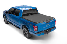 Load image into Gallery viewer, Lund 04-17 Nissan Titan (5.5ft. Bed w/o Titan Box) Genesis Elite Tri-Fold Tonneau Cover - Black LUND