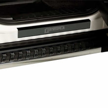 Load image into Gallery viewer, Putco 15-20 Ford F-150 - Regular Cab & SuperCab w/ F-150 Etching (2pcs) Black Platinum Door Sill Door Panels Putco