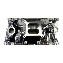 Load image into Gallery viewer, Edelbrock Engine Intake Manifold Edelbrock Edelbrock RPM Air-Gap Manifold for Small-Block Chevy Vortec, Chrome Plasma 7516-CP