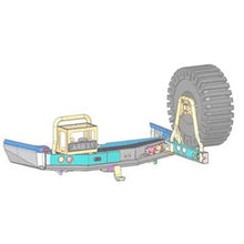 Load image into Gallery viewer, ARB Rear Bar 3500Kg Blk 80 With T/Gate Bumpers - Steel ARB