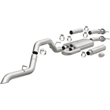 Load image into Gallery viewer, MagnaFlow Exhaust Products Exhaust System Kit MagnaFlow Exhaust Products Magnaflow Overland Series Stainless Cat-Back System 19569