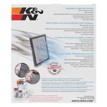 Load image into Gallery viewer, K&N 14-16 GM Full-size Truck Cabin Air Filter