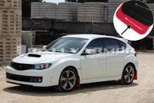 Load image into Gallery viewer, Rally Armor 08-11 Subaru STI (Hatch Only) / 11-14 WRX (Hatch Only) Red UR Mud Flap w/White Logo Mud Flaps Rally Armor