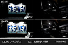 Load image into Gallery viewer, Diode Dynamics 07-14 Toyota FJ Cruiser Interior LED Kit Cool White Stage 1 Dash & Interior Trim Diode Dynamics