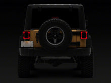 Load image into Gallery viewer, Raxiom 07-18 Jeep Wrangler JK Axial Series LED Tail Lights- Blk Housing (Smoked Lens) Tail Lights Raxiom