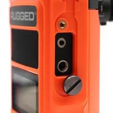 Load image into Gallery viewer, Rugged Radios Waterproof GMRS Handheld Radio with NOAA Alerts - FM Radio - Safety Orange | GMR5-X-ORN