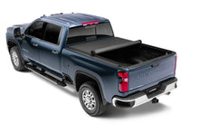Load image into Gallery viewer, Lund 07-17 Chevy Silverado 1500 (8ft. Bed) Genesis Elite Roll Up Tonneau Cover - Black LUND
