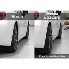 Load image into Gallery viewer, PERRIN 02-14 Subaru WRX / 2004 STI / 13-25 BRZ & Toyota GR86 25mm Wheel Spacers 5x100 56mm CB - Pair | PSP-WHL-026BK