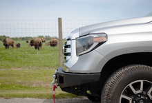 Load image into Gallery viewer, Fishbone Offroad 14-21 Toyota Tundra Front Bumper - Black Texture Fishbone Offroad