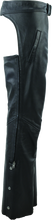 Load image into Gallery viewer, Kuryakyn Leather By River Road Plains Leather Chaps Black Womens - Small Pants Kuryakyn