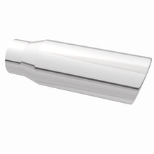 Load image into Gallery viewer, MagnaFlow Exhaust Products Exhaust Tail Pipe Tip MagnaFlow Exhaust Products Magnaflow Single Exhaust Tip - 3in. Inlet/4in. Outlet 35116