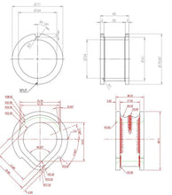 Load image into Gallery viewer, SuperPro 1996-2004 Nissan Pathfinder LE Steering Rack Mount Bushing Kit