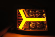 Load image into Gallery viewer, AlphaRex 880207 LED Projector Headlights Plank Style Design Chrome Headlights AlphaRex