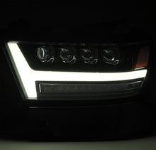Load image into Gallery viewer, AlphaRex 880517 LED Projector Headlights Plank Style Design Chrome Headlight Assembly AlphaRex