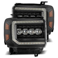Load image into Gallery viewer, AlphaRex 880617 LED Projector Headlights in Black Headlights AlphaRex