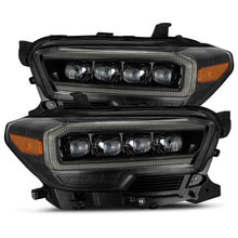 Load image into Gallery viewer, AlphaRex 880705 LED Projector Headlights Plank Style Design Midnight Black Headlights AlphaRex