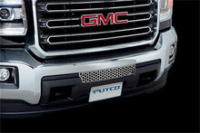 Load image into Gallery viewer, Putco 15-19 GMC Sierra HD - Stainless Steel - Punch Design Bumper Grille Bumper Grille Inserts Grilles Putco