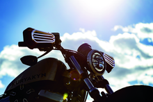 Load image into Gallery viewer, Kuryakyn Dillinger Handguards Silver Misc Powersports Kuryakyn