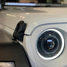 Load image into Gallery viewer, Oracle Oculus Bi-LED Projector Headlights for Jeep JL/Gladiator JT - Matte Blk - 5500K SEE WARRANTY Headlights ORACLE Lighting