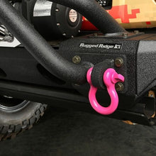 Load image into Gallery viewer, Rugged Ridge Pink 3/4in D-Ring Shackles Rugged Ridge