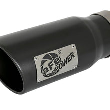 Load image into Gallery viewer, aFe Tips afe MACH Force-Xp Universal Exhaust Tip 4 IN Inlet x 5 IN Outlet x 12 IN L
