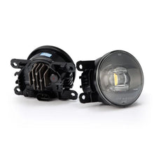Load image into Gallery viewer, AlphaRex Universal Acura/Ford/Honda/Subaru/Nissan DoubleTap Dual Color LED Proj Fog Lights - Wt/Ambr AlphaRex