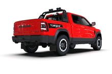 Load image into Gallery viewer, Rally Armor 21-25 Dodge Ram 1500 TRX Black UR Mud Flap - White Logo Rally Armor
