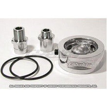 Load image into Gallery viewer, GReddy Universal Oil Filter Block Adapter | 12002801