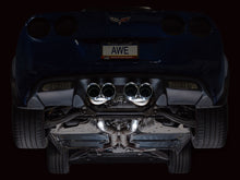 Load image into Gallery viewer, AWE Tuning C6 Chevrolet Corvette Z06/ZR1 Touring Edition Axle-back Exhaust w/ Chrome Silver Tips