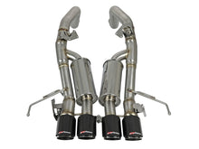 Load image into Gallery viewer, aFe MACH Force-Xp Axle-Back Exhaust System w/ Carbon Fiber Tips Chevrolet Corvette (C7) 14-19 6.2L Axle Back aFe