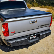 Load image into Gallery viewer, Westin 14-21 Toyota Tundra (Excl. Tundra w/Blind Spot Sys) Pro-Series Rear Bumper - Tex. Blk Westin