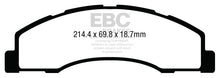 Load image into Gallery viewer, EBC 08+ Ford Econoline E150 4.6 Ultimax2 Front Brake Pads Brake Pads - OE EBC