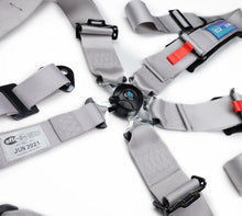 Load image into Gallery viewer, NRG 5PT 3in. Seat Belt Harness / Cam Lock - Silver | SBH-B6PCSL