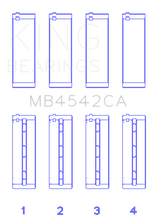 Load image into Gallery viewer, King Engine Bearings Nissan Vq20DE/Vq25Dd/Vq30DE/Dd/DET/Vq35DE (Size +0.75mm) Main Bearing Set King Engine Bearings