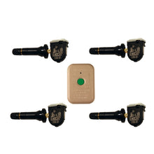 Load image into Gallery viewer, Ford Racing 19-21 Ranger 18x8in 4 Wheel Kit w/TPMS - Gloss Black w/ Machined Face Ford Racing