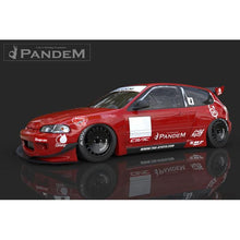 Load image into Gallery viewer, GReddy 92-95 Honda Civic EG Hatchback Pandem Rocket Bunny Side Skirts