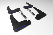 Load image into Gallery viewer, Rally Armor 21-23 Hyundai Elantra Black UR Mud Flap w/Blue Logo Mud Flaps Rally Armor