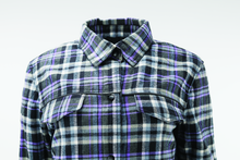 Load image into Gallery viewer, Kuryakyn Leather By River Road Cameo Flannel Moto Shirt Womens - Small Shirts Kuryakyn