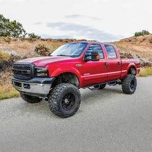 Load image into Gallery viewer, Westin 1999-2016 Ford F-250/F-350/F-450/F-550 Crew Cab Outlaw Drop Nerf Step Bars Textured Black | 20-11335