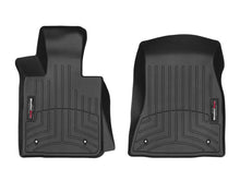 Load image into Gallery viewer, WeatherTech 2018 BMW 6-Series Gran Turismo Front FloorLiner - Black