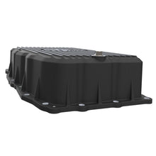 Load image into Gallery viewer, aFe 20-26 GM Trucks L6 3.0L Transmission Pan - Black w/ Machined Fins