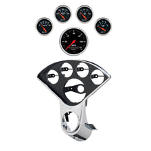 Load image into Gallery viewer, Autometer Designer Black Direct Fit Dash Kit 55-59 Chevy Truck (1 x 3-3/8in. / 4 x 2-1/16in.) | 2208-06