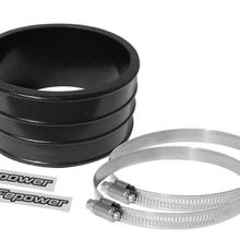 Load image into Gallery viewer, aFe Air Intake Components afe Magnum FORCE Intake Coupling Kit (3-1/2 IN ID x 2 IN L) Straight Coupler - Black