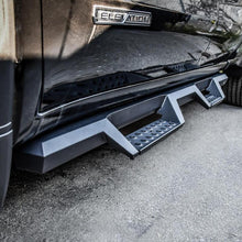 Load image into Gallery viewer, Westin 19-20 Chevrolet Silverado / GMC Sierra 1500 Double Cab HDX Drop Nerf Step Bars - Textured Blk Westin