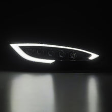 Load image into Gallery viewer, AlphaRex 12-21 Tesla Model S NOVA-Series LED Proj Headlights Blk w/Activtn Light & Seq.Sig / SB DRL AlphaRex