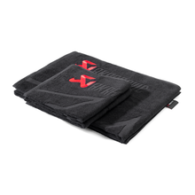 Load image into Gallery viewer, Akrapovic Towel Set - Black w/ Red Logo