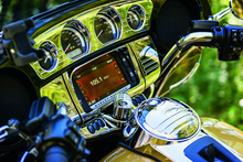 Load image into Gallery viewer, Kuryakyn Tri-Line Fuel Door Chrome Kuryakyn