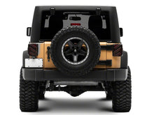 Load image into Gallery viewer, Raxiom 07-18 Jeep Wrangler JK Axial Series Trident LED Tail Lights- Blk Housing (Clear Lens) Tail Lights Raxiom