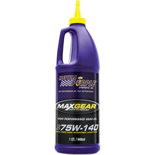 Load image into Gallery viewer, Royal Purple Max Gear Synthetic 75W-140 Gear Oil - 1 Quart Royal Purple